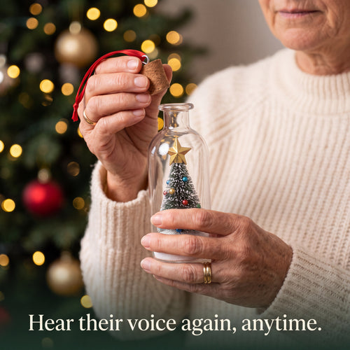 Merry Memo™ Christmas Tree Message Bottle